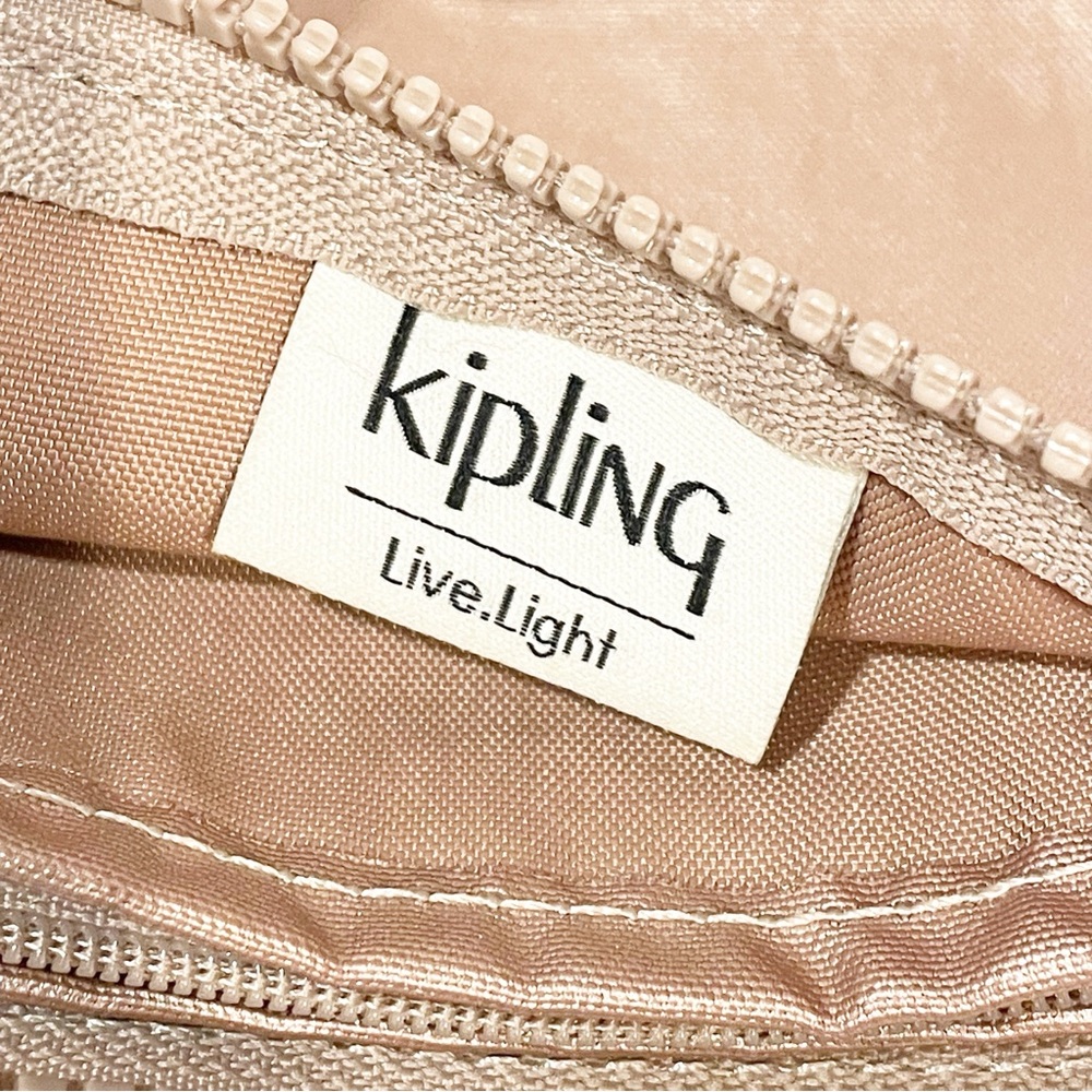 Kipling Creativity Large Plus Toasty Gold Nylon W… - image 4